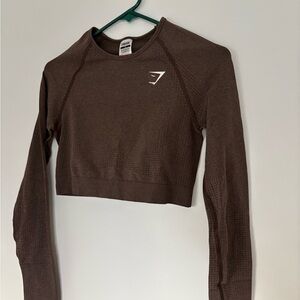 Gymshark long sleeve crop